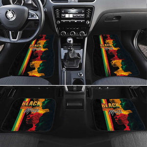 Afro - Black History Month Car Mats Black Soul - I'm Black Every Month