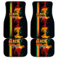 Afro - Black History Month Car Mats Black Soul - I'm Black Every Month