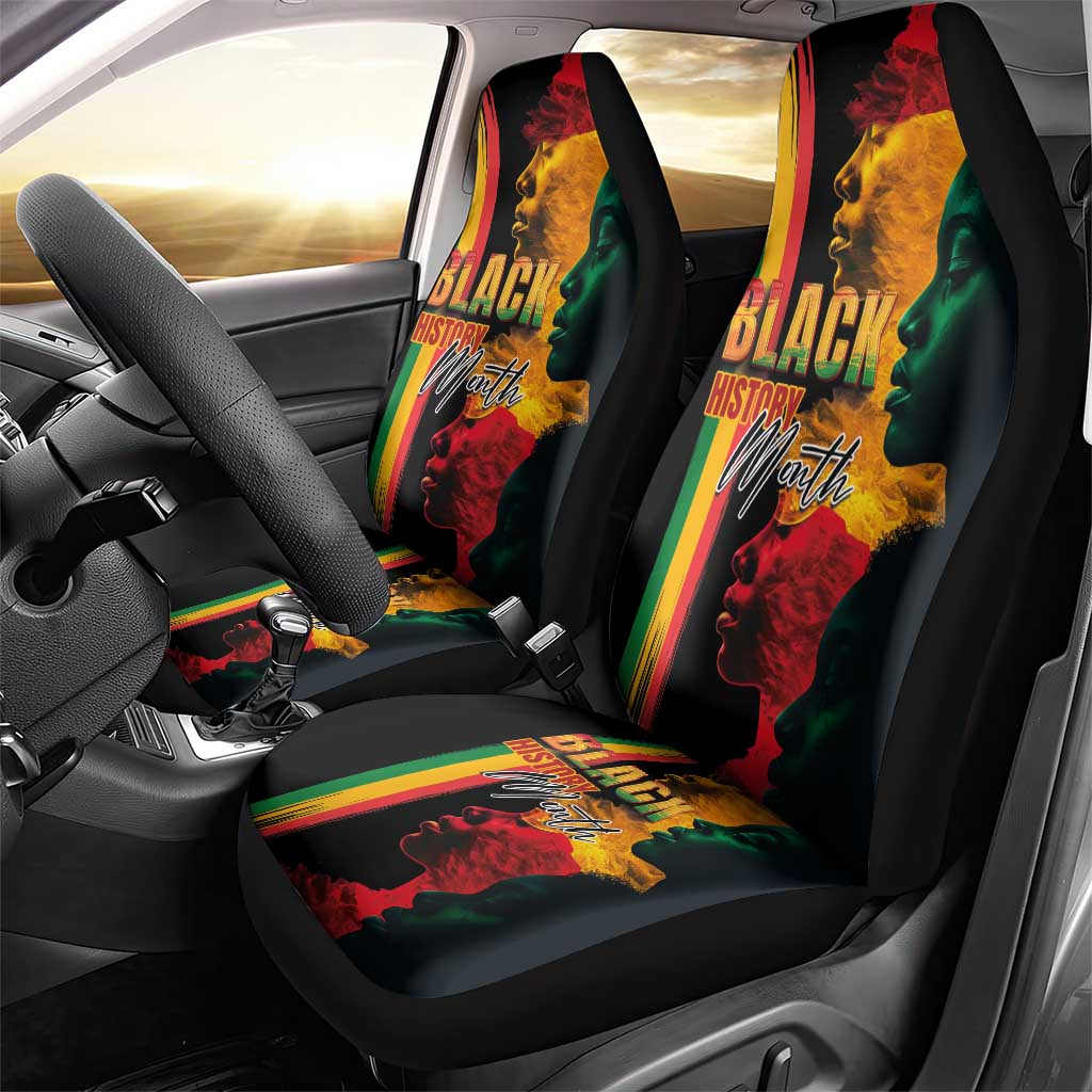 Afro - Black History Month Car Seat Cover Black Soul - I'm Black Every Month