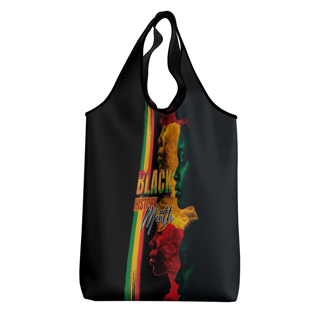 Afro - Black History Month Grocery Bag Black Soul - I'm Black Every Month