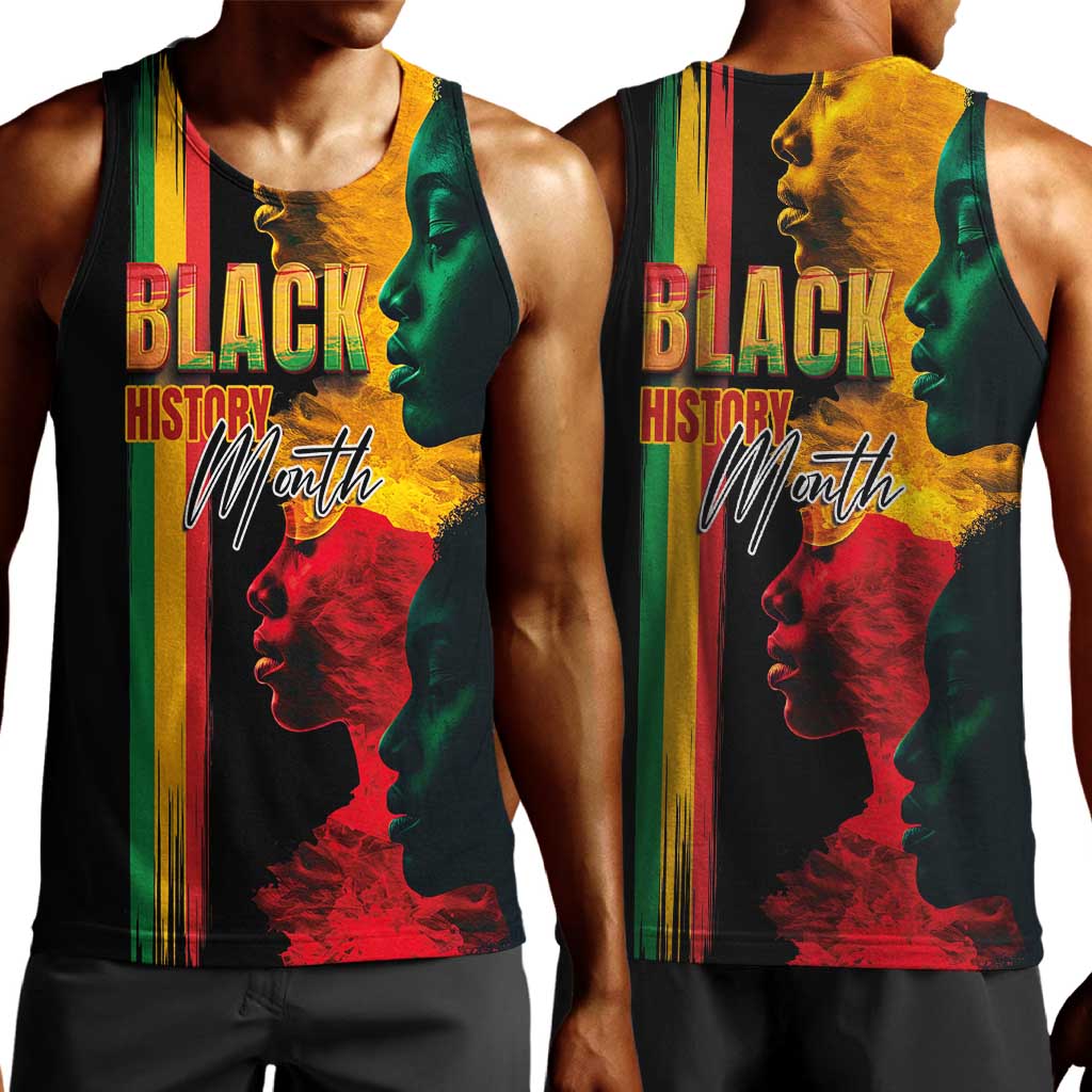 Afro - Black History Month Men Tank Top Black Soul - I'm Black Every Month