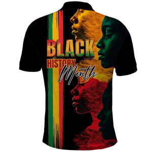 Afro - Black History Month Polo Shirt Black Soul - I'm Black Every Month