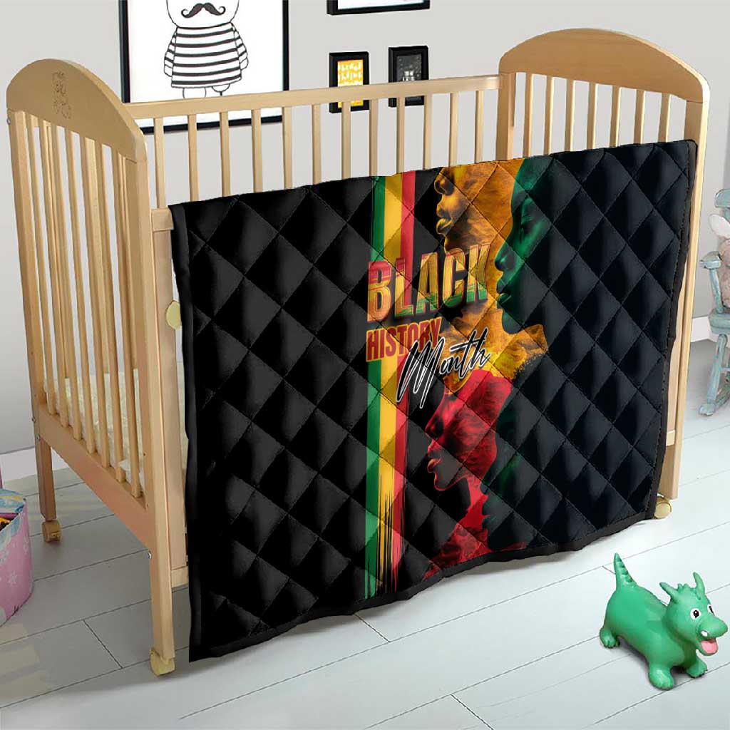 Afro - Black History Month Quilt Black Soul - I'm Black Every Month