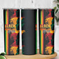 Afro - Black History Month Skinny Tumbler Black Soul - I'm Black Every Month