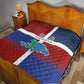 Hispaniola Quilt Haiti and Dominican Republic Emblems and Flag Style