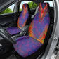 Haiti Car Seat Cover Choeblack Dashiki Style Blue Color