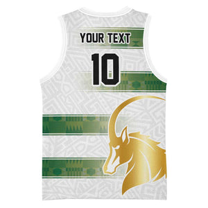 Custom Zimbabwe Rugby Champions of Africa Basketball Jersey The Gold Sables Version LT03