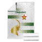 Zimbabwe Rugby Champions of Africa Blanket The Gold Sables Version - African Pride