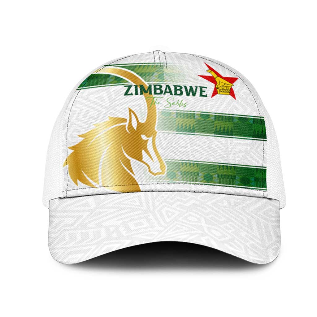 Zimbabwe Rugby The Champions 2025 Mesh Trucker Cap The Gold Sables Version - African Pride