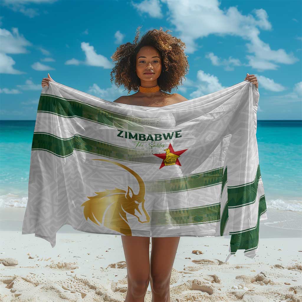 Zimbabwe Rugby Champions of Africa Sarong The Gold Sables Version - African Pride