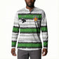 Custom Zimbabwe Rugby Button Sweatshirt Geometric Chevron Wall Motif Stripes Style