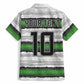 Custom Zimbabwe Rugby Hawaiian Shirt Geometric Chevron Wall Motif Stripes Style