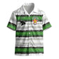 Custom Zimbabwe Rugby Kid Hawaiian Shirt Geometric Chevron Wall Motif Stripes Style