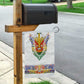 Haiti Flag Garden Flag Traditional Dashiki White Color