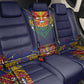 Haiti Flag Back Car Seat Cover Traditional Dashiki Black Color