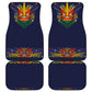 Haiti Flag Car Mats Traditional Dashiki Black Color