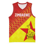 Custom Zimbabwe Cricket Basketball Jersey Flame Warriors Zimbabwe Spirit LT03