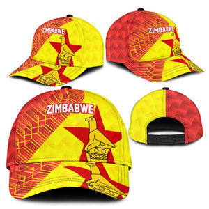 Zimbabwe Cricket Classic Cap Flame Warriors Zimbabwe Spirit - African Pride