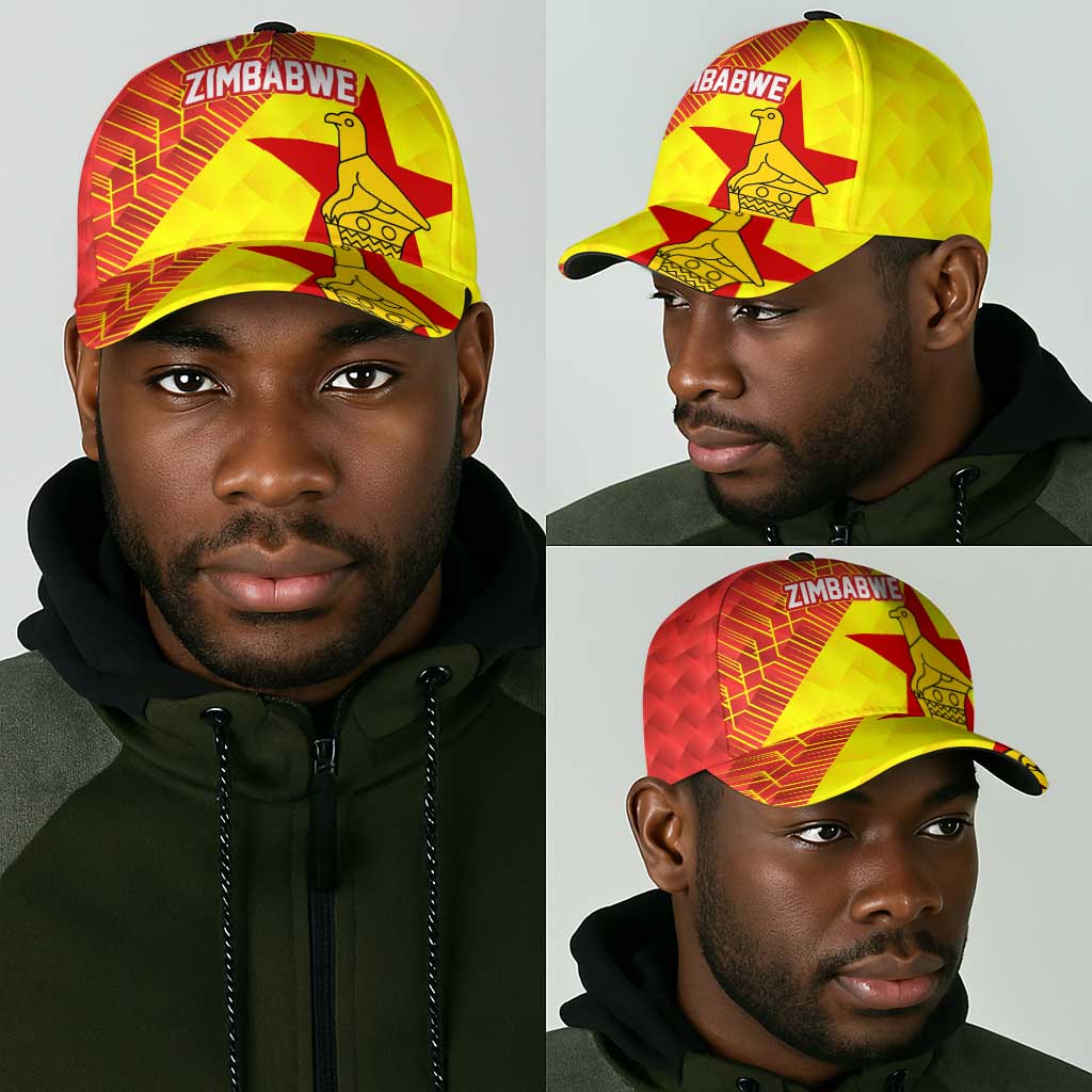 Zimbabwe Cricket Classic Cap Flame Warriors Zimbabwe Spirit - African Pride