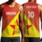 Custom Zimbabwe Cricket Men Tank Top Flame Warriors Zimbabwe Spirit - African Pride