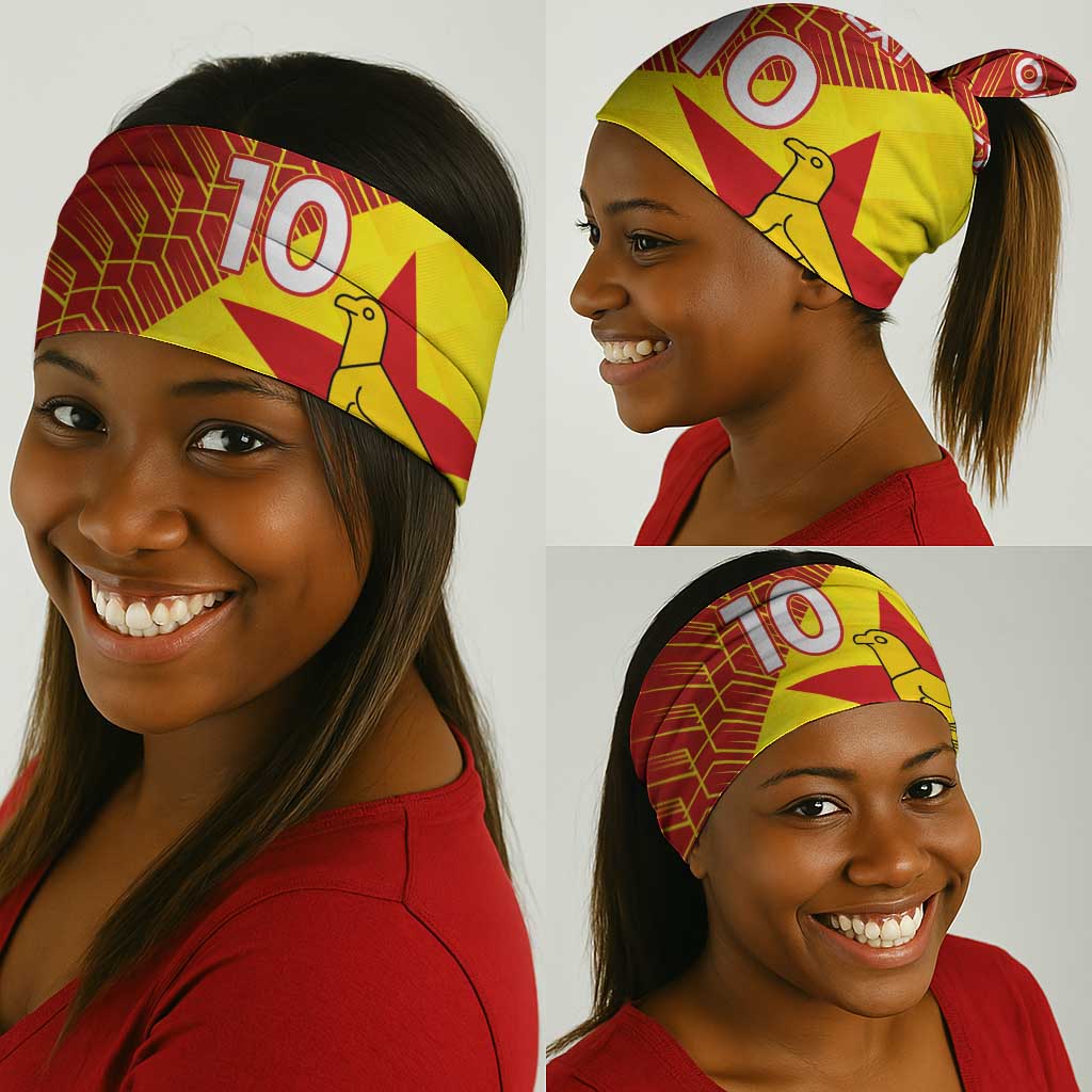 Custom Zimbabwe Cricket Neck Gaiter Flame Warriors Zimbabwe Spirit LT03