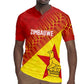 Custom Zimbabwe Cricket Rugby Jersey Flame Warriors Zimbabwe Spirit - African Pride