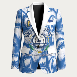 Cape Verde Football Blazer Blue Sharks - Unbeaten in 90 Minutes