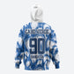 Cape Verde Football Hoodie Blue Sharks - Unbeaten in 90 Minutes