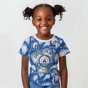 Cape Verde Football Kid T shirt Blue Sharks - Unbeaten in 90 Minutes