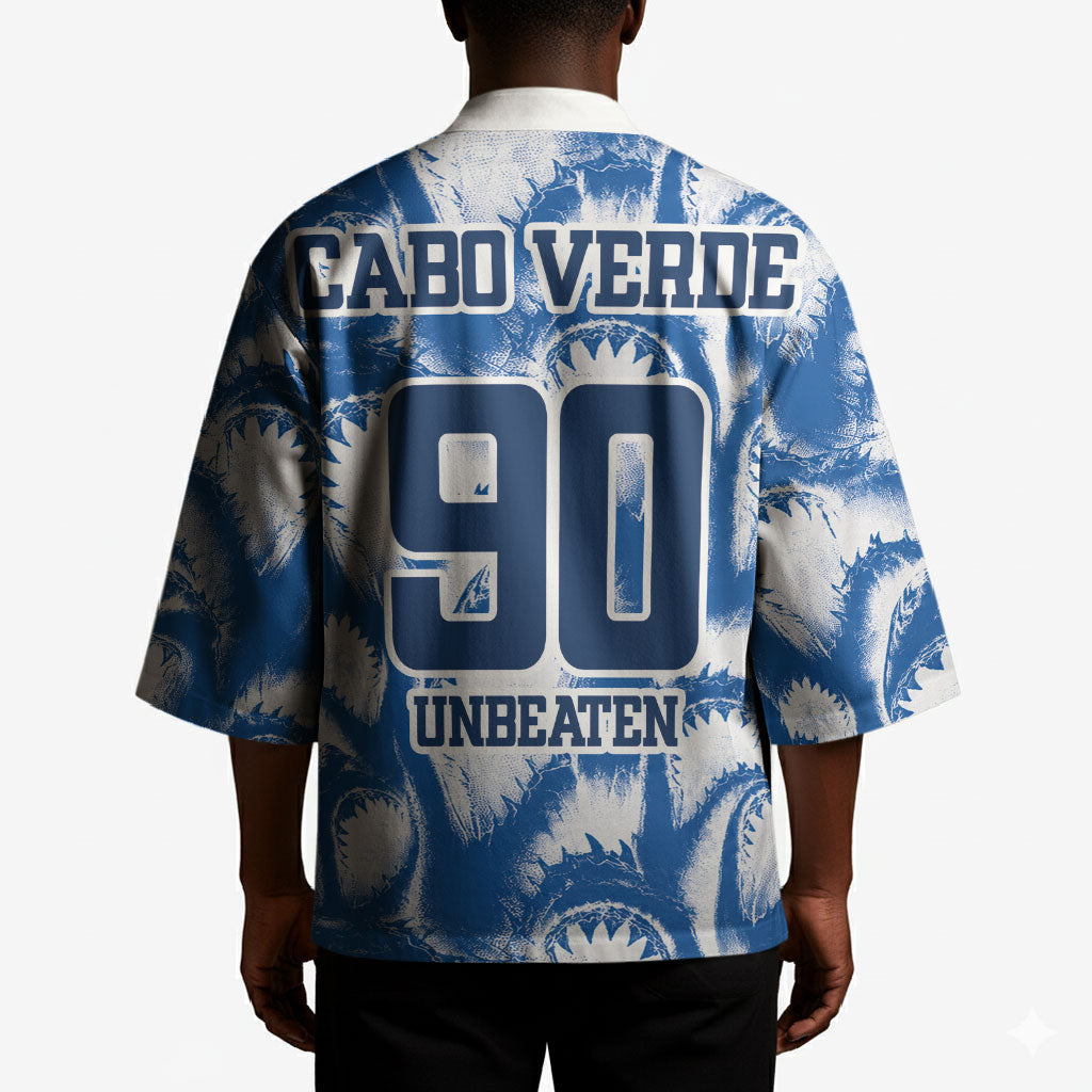 Cape Verde Football Kimono Blue Sharks - Unbeaten in 90 Minutes