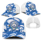 Cape Verde Football Mesh Trucker Cap Blue Sharks-Unbeaten in 90 Minutes