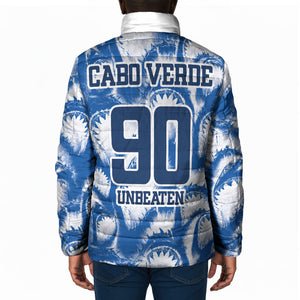 Cape Verde Football Padded Jacket Blue Sharks - Unbeaten in 90 Minutes