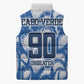 Cape Verde Football Sleeveless Puffer Jacket Blue Sharks - Unbeaten in 90 Minutes