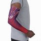 Custom Haiti National Football Arm Sleeves Dashiki Sporty Style - African Pride