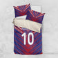 Custom Haiti National Football Bedding Set Dashiki Sporty Style - African Pride