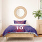 Custom Haiti National Football Bedding Set Dashiki Sporty Style - African Pride