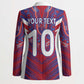 Custom Haiti National Football Blazer Dashiki Sporty Style - African Pride