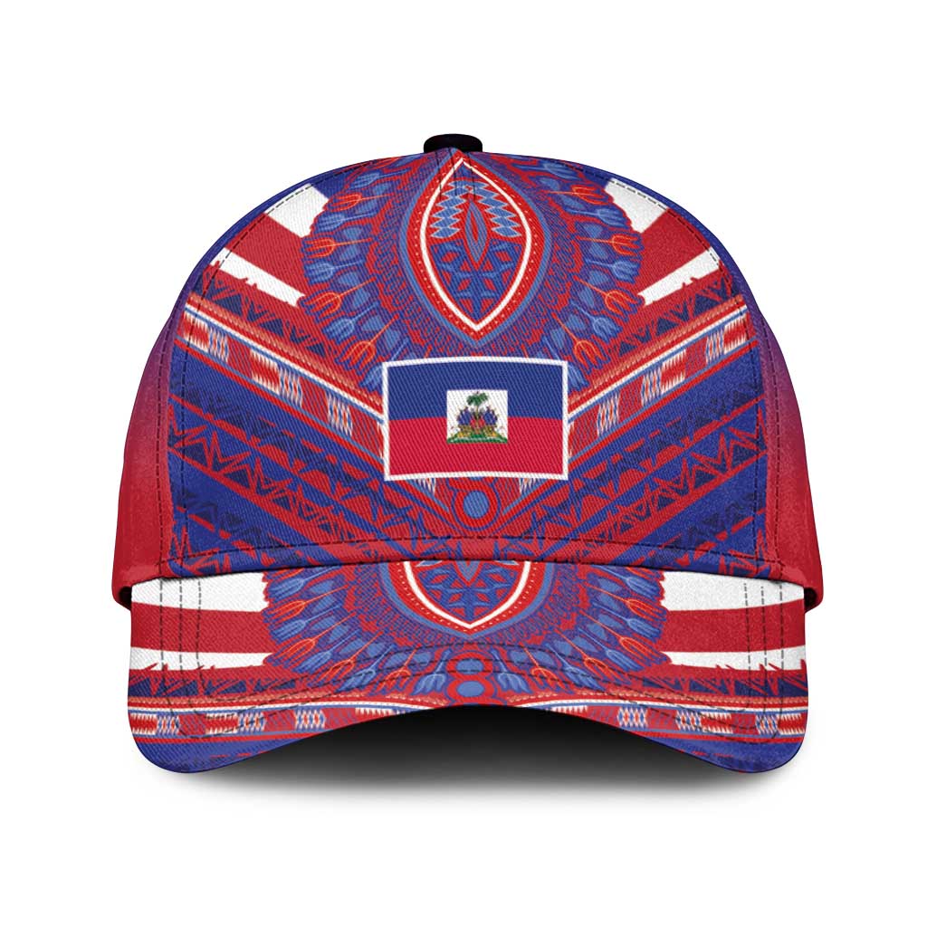 Haiti National Football Classic Cap Dashiki Sporty Style - African Pride