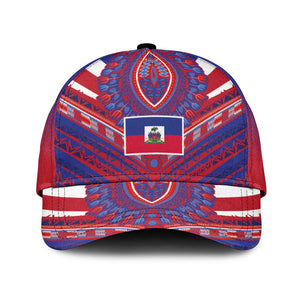 Haiti National Football Classic Cap Dashiki Sporty Style - African Pride