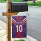 Custom Haiti National Football Garden Flag Dashiki Sporty Style - African Pride