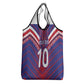 Custom Haiti National Football Grocery Bag Dashiki Sporty Style - African Pride
