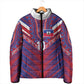 Custom Haiti National Football Padded Jacket Dashiki Sporty Style - African Pride