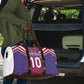 Custom Haiti National Football Travel Bag Dashiki Sporty Style - African Pride