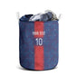 Custom Haiti National Football Laundry Basket Haiti Emblems Motif - African Pride