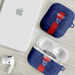 Custom Haiti National Football AirPods Case Haiti Emblems Motif - African Pride