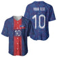 Custom Haiti National Football Baseball Jersey Haiti Emblems Motif - African Pride
