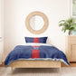 Custom Haiti National Football Bedding Set Haiti Emblems Motif - African Pride