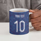 Custom Haiti National Football Ceramic Mug Haiti Emblems Motif - African Pride