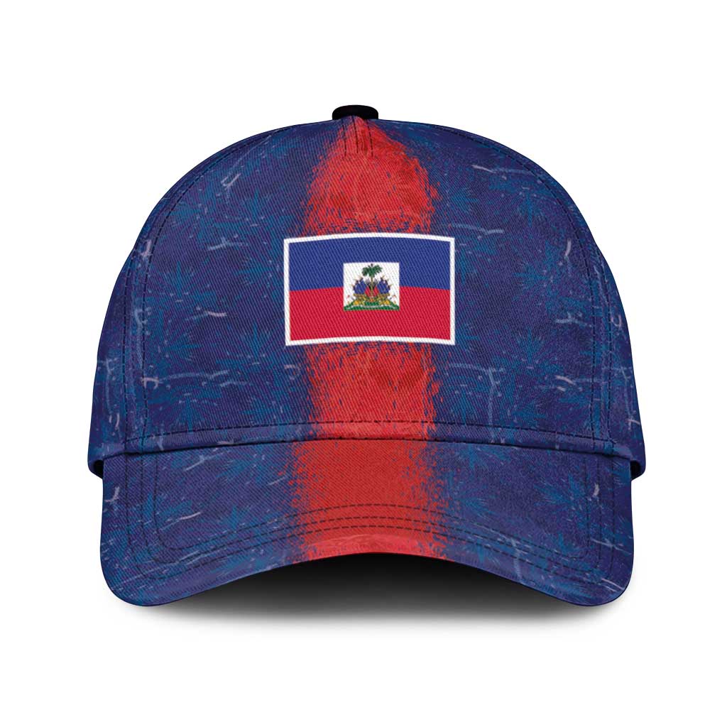 Haiti National Football Classic Cap Haiti Emblems Motif - African Pride
