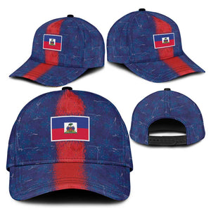 Haiti National Football Classic Cap Haiti Emblems Motif - African Pride